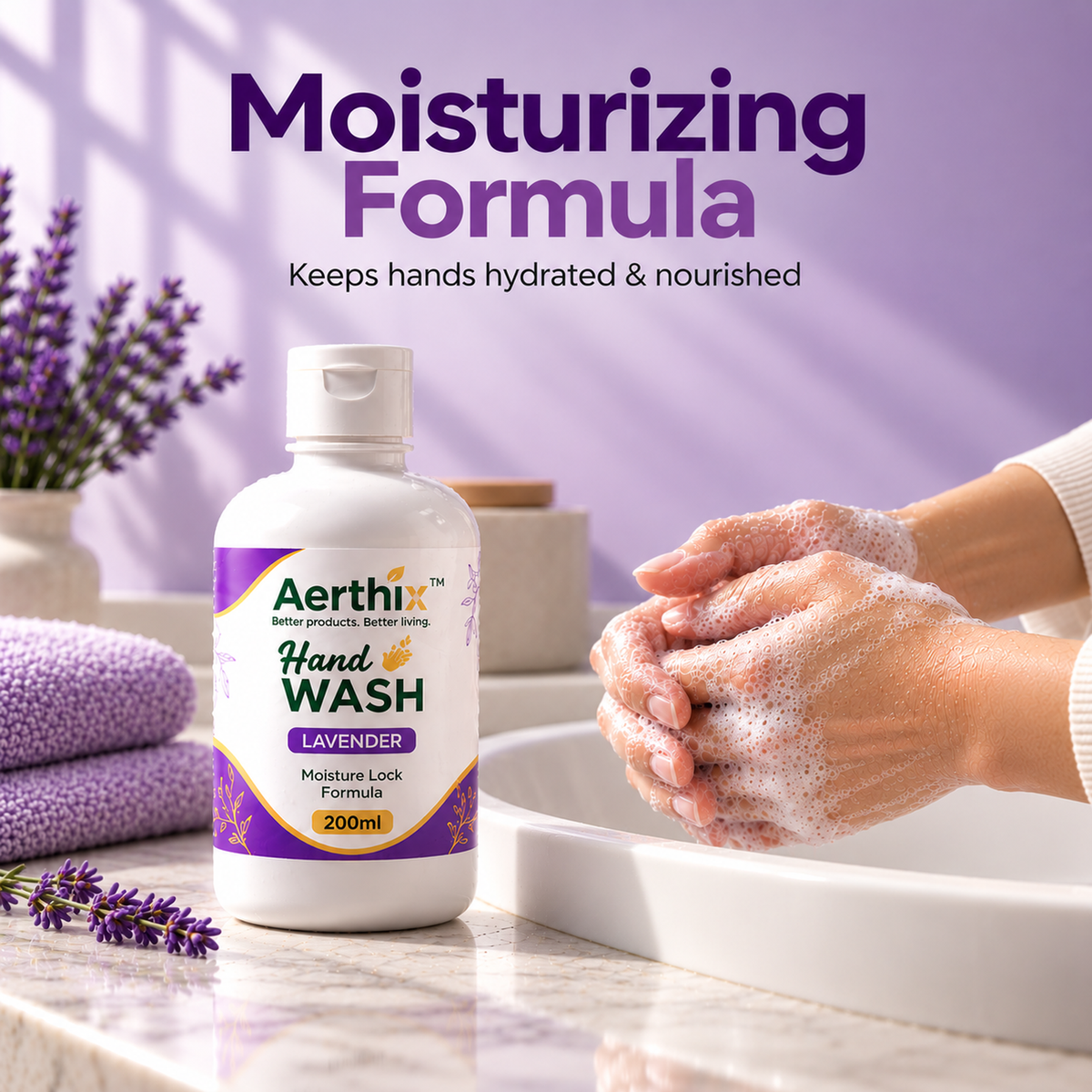 AERTHIX Hand Wash — Orange + Neroli