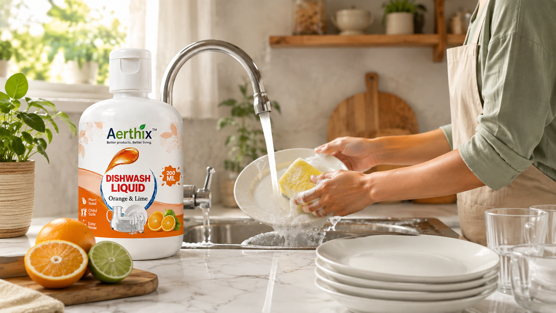 How Aerthix Is Changing the Way Indian Kitchens Think About Dishwashing Liquid
