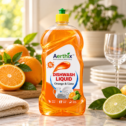 AERTHIX Dish Wash — Orange + Lime