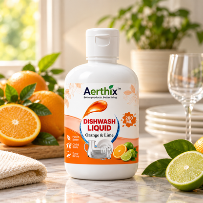 AERTHIX Dish Wash — Orange + Lime