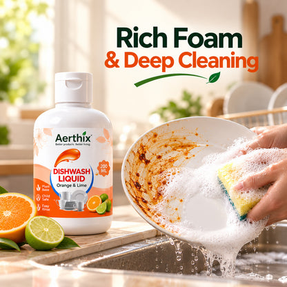 AERTHIX Dish Wash — Mint + Green Apple