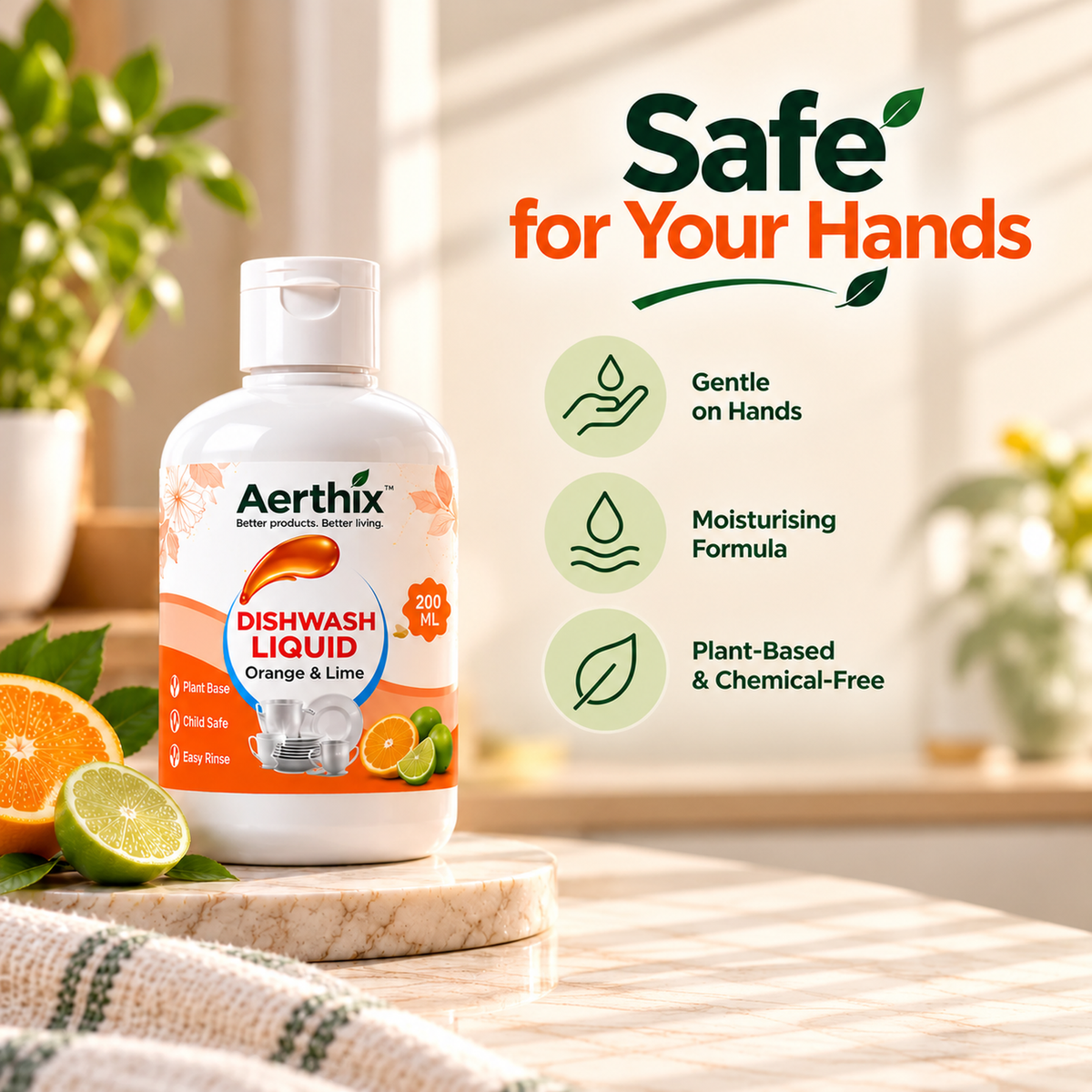 AERTHIX Dish Wash — Mint + Green Apple