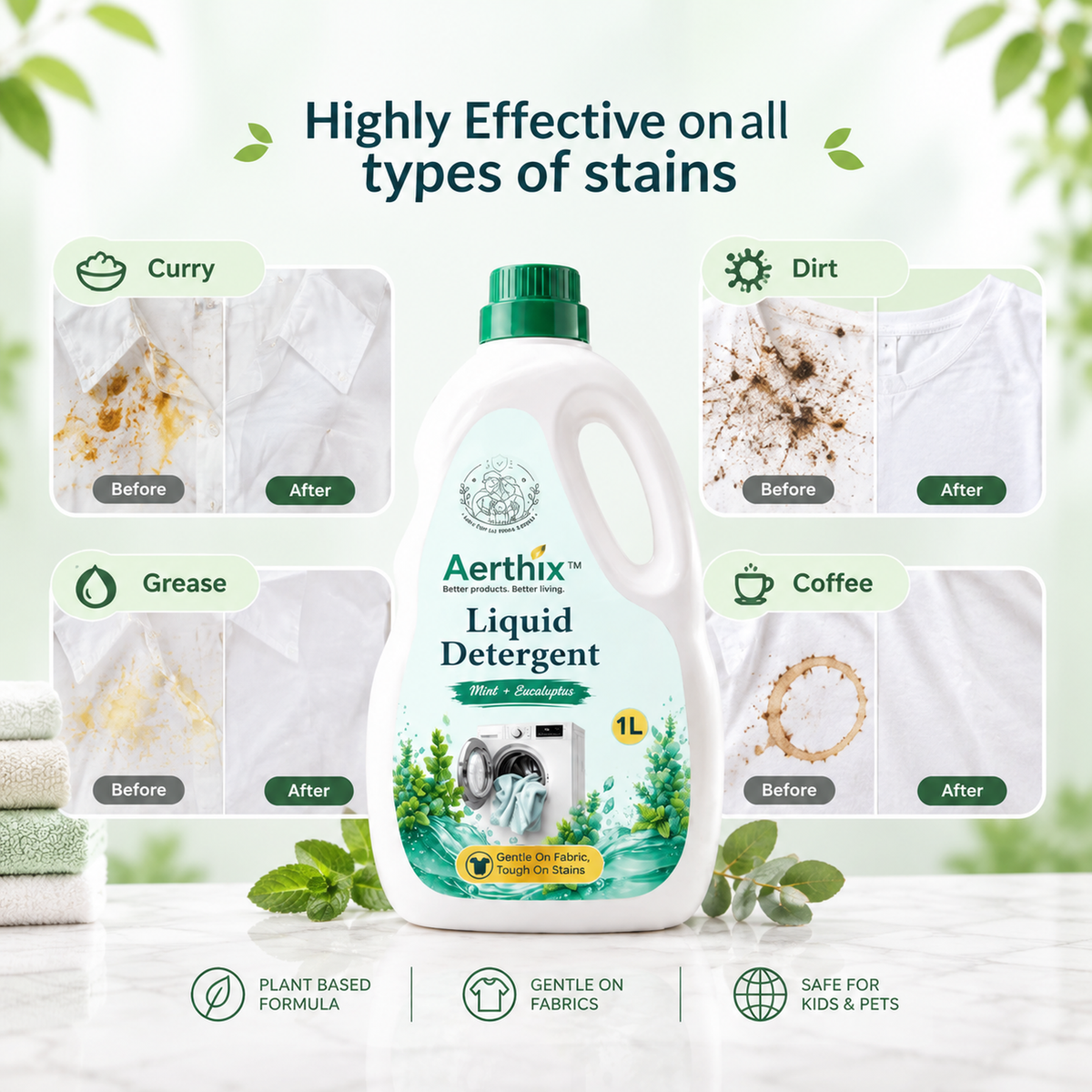 AERTHIX Laundry Liquid — Pink Blossom