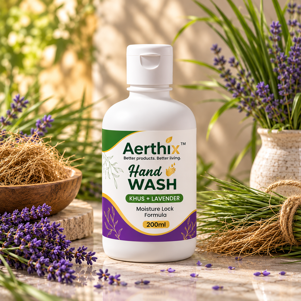 AERTHIX Hand Wash — Khus + Lavender