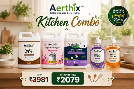 Aerthix Kitchen Combo – Complete Kitchen Cleaning & Hand Care Pack
