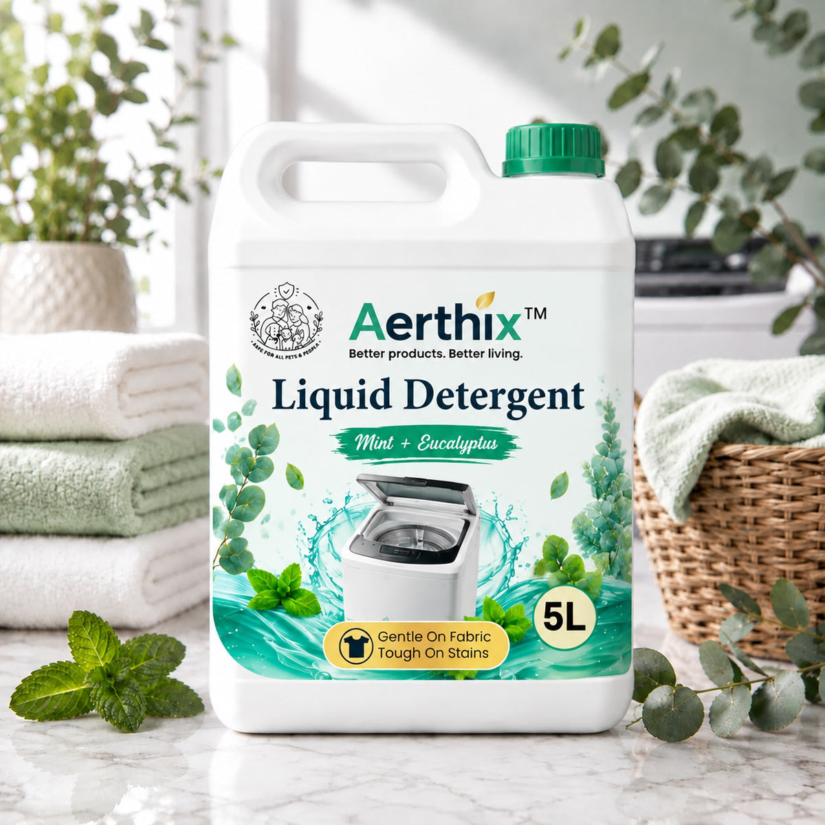 AERTHIX Laundry Liquid — Mint + Eucalyptus