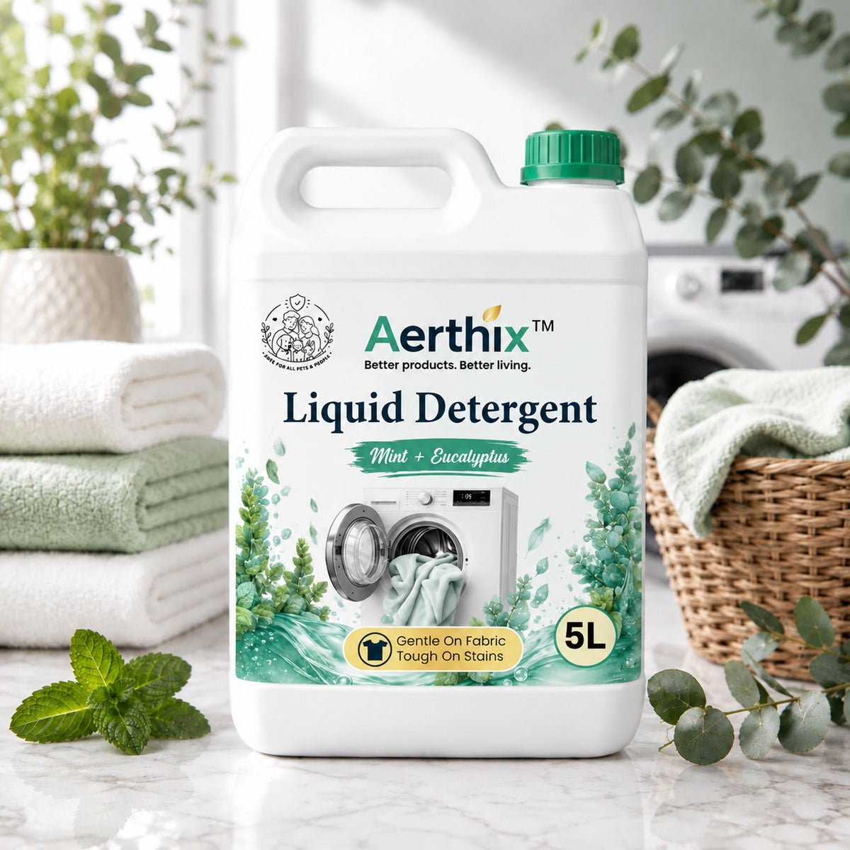 AERTHIX Laundry Liquid — Mint + Eucalyptus
