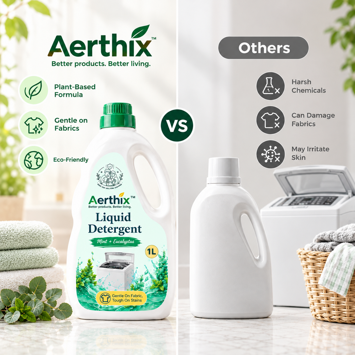 AERTHIX Laundry Liquid — Pink Blossom