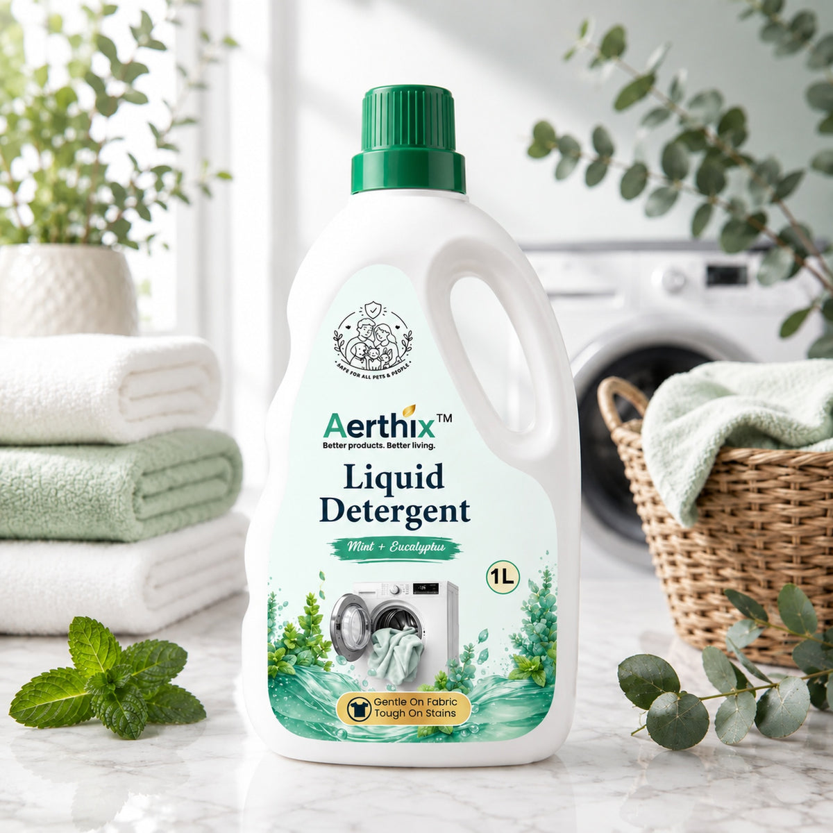 AERTHIX Laundry Liquid — Mint + Eucalyptus